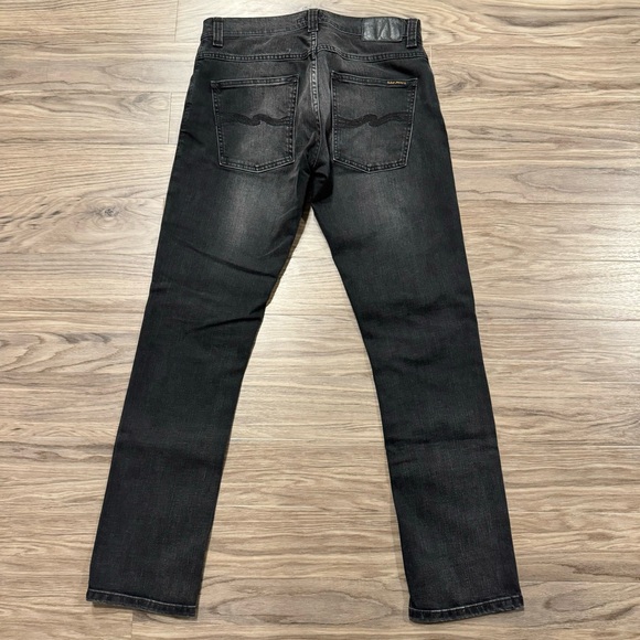 Nudie Jeans Grim Tim Concrete Black - Picture 3 of 6